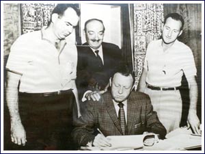 Photo: GLPC Signed into Existence in 1960